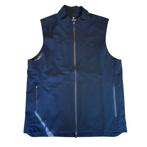 NEW! G/FORE MENS XL Full Zip Weather Resistant Repeller Performance Vest $295